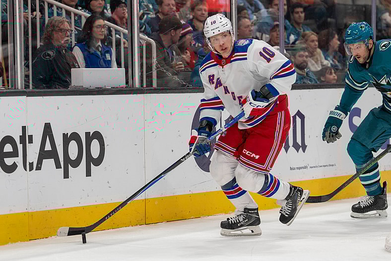 NHL: New York Rangers at San Jose Sharks