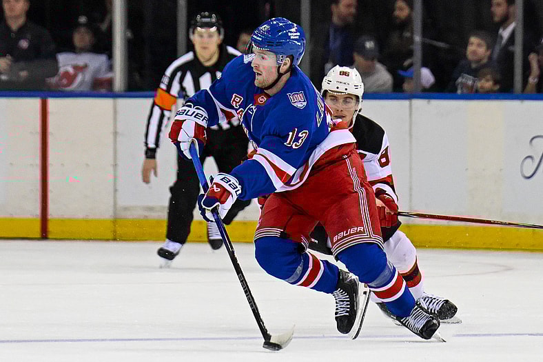 NHL: Preseason-New Jersey Devils at New York Rangers