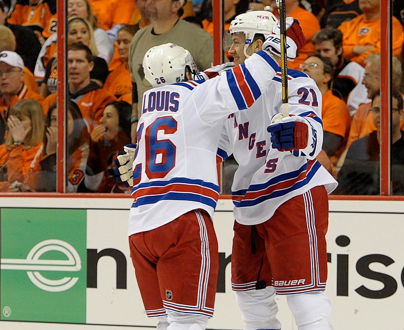 NHL: Stanley Cup Playoffs-New York Rangers at Philadelphia Flyers