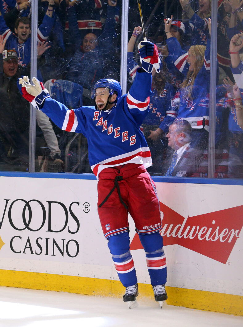 NHL: Stanley Cup Playoffs-Tampa Bay Lightning at New York Rangers