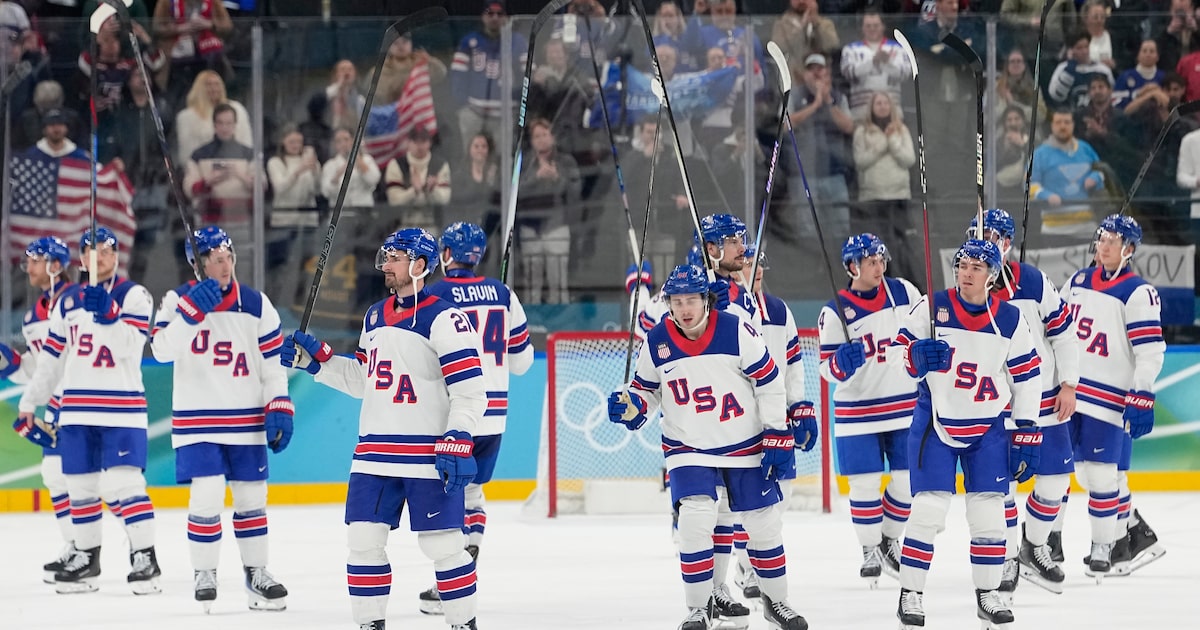 U.S. sets up Olympic gold-medal game against Canada by cruising past Slovakia