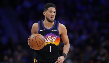 Phoenix Suns All-Star guard Devin Booker out at least 1 week with right hip strain