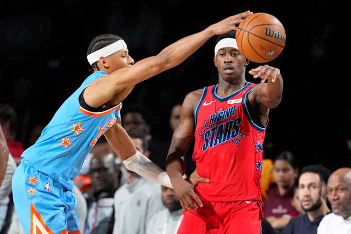 V.J. Edgecombe leads Team Vince to victory at NBA All-Star weekend's Rising Stars