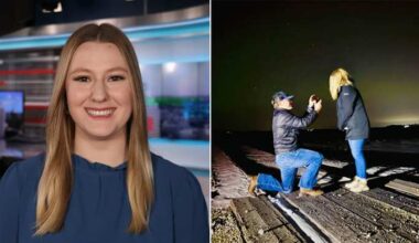 KSAT meteorologist Shelby Ebertowski is engaged