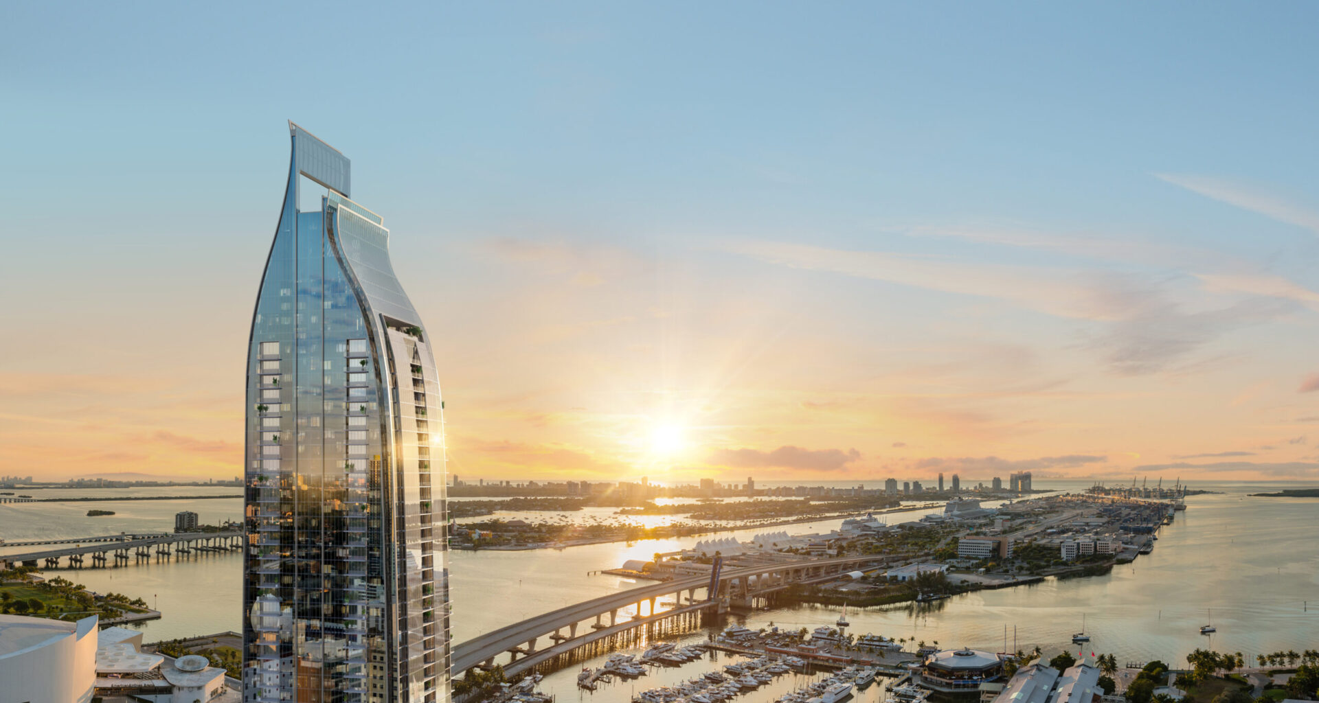 Delano Residences Miami Announced as 90-Story, 985-Foot Supertall on Biscayne Boulevard