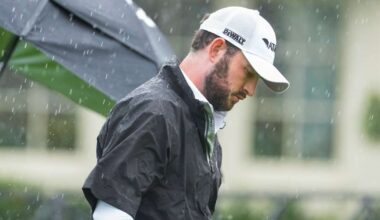 Final-round tee times moved up at AT&T Pebble Beach Pro-Am due to inclement weather