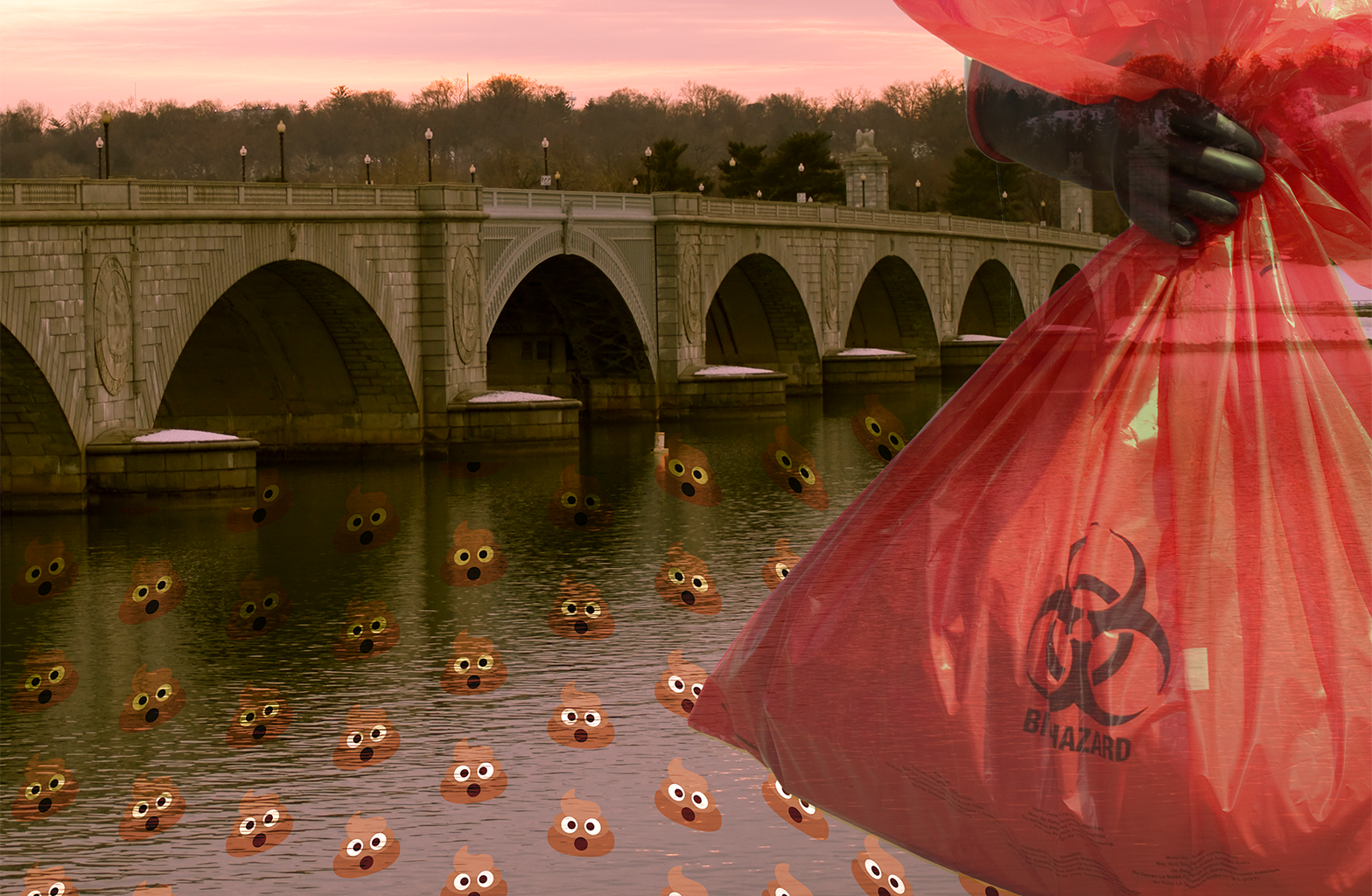 More Bad News: A “Small Geyser” of Poop Water Is Flooding Into the Potomac River