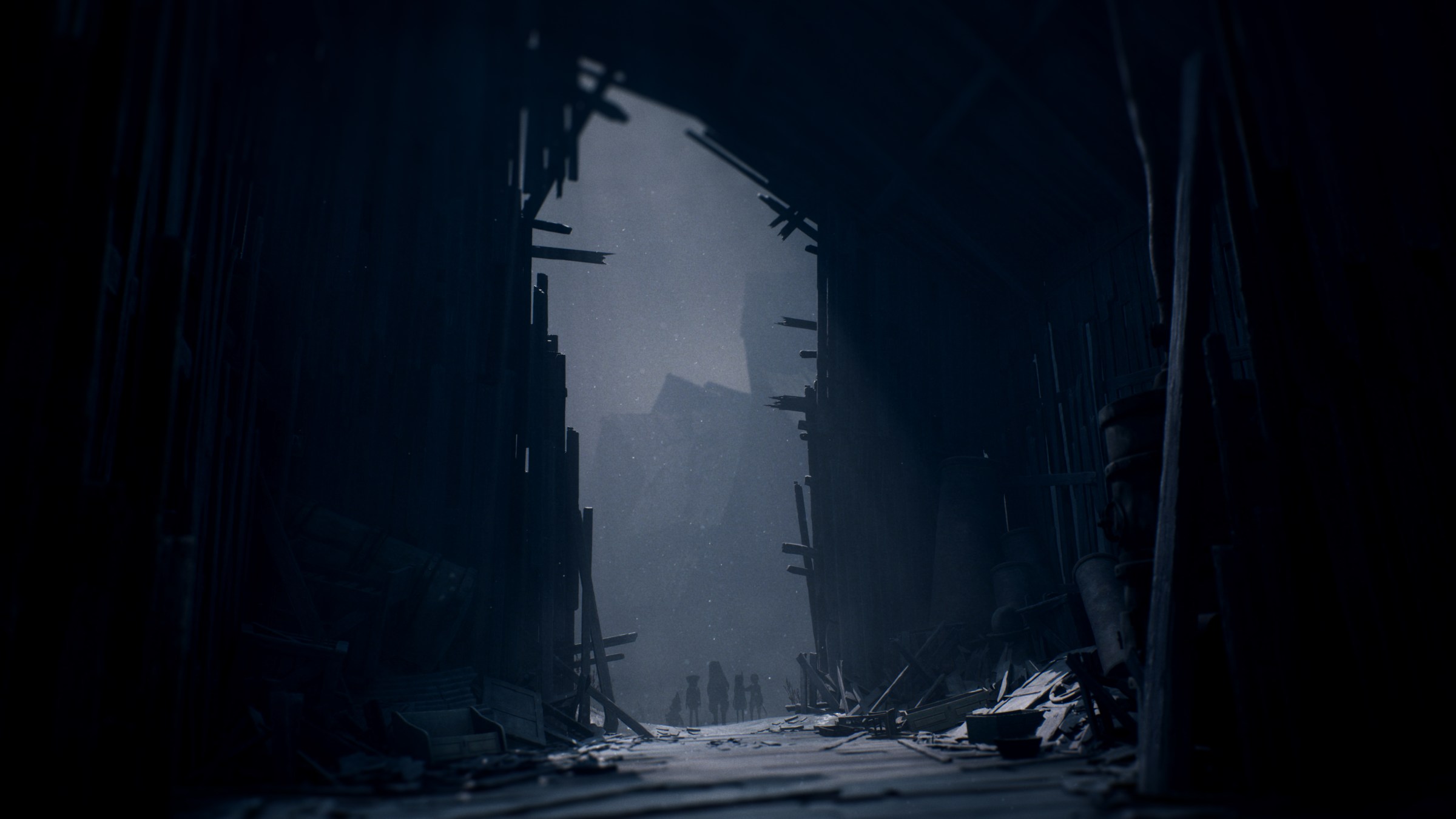 A screenshot from the video game Reanimal.