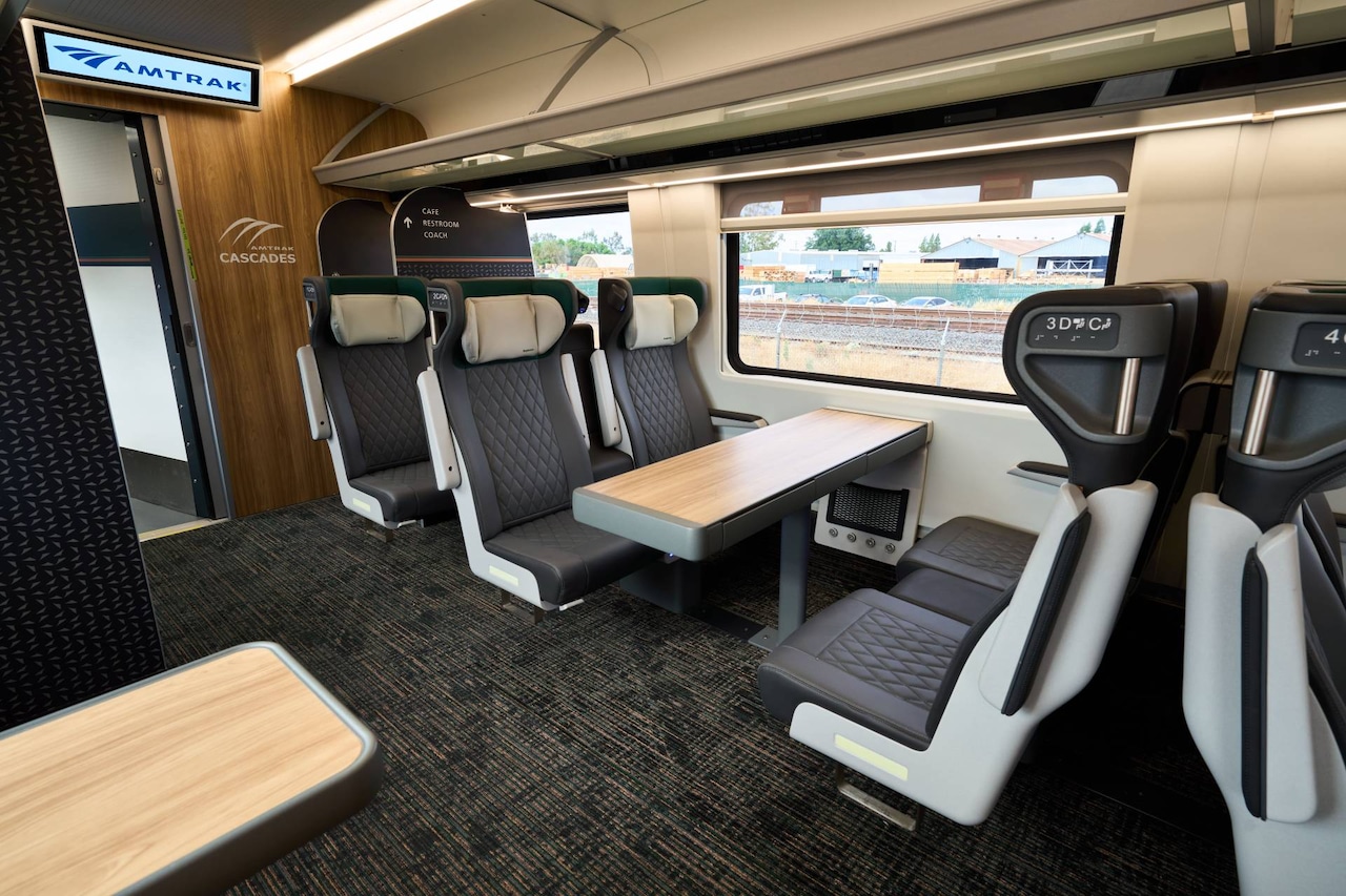 Amtrak Cascades new Airo trains