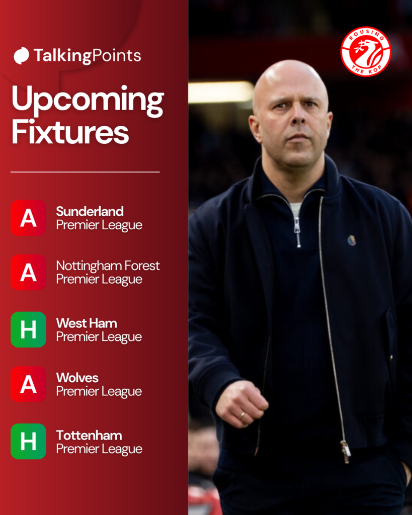 Arne Slot pictured before Liverpool's Premier League match against Manchester City at Anfield (Credit: Getty Images).