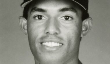 Head and shoulders portrait of Mariano Rivera in Yankees uniform