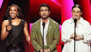 Ego Nwodim, Kumail Ali Nanjiani and Robby Hoffman