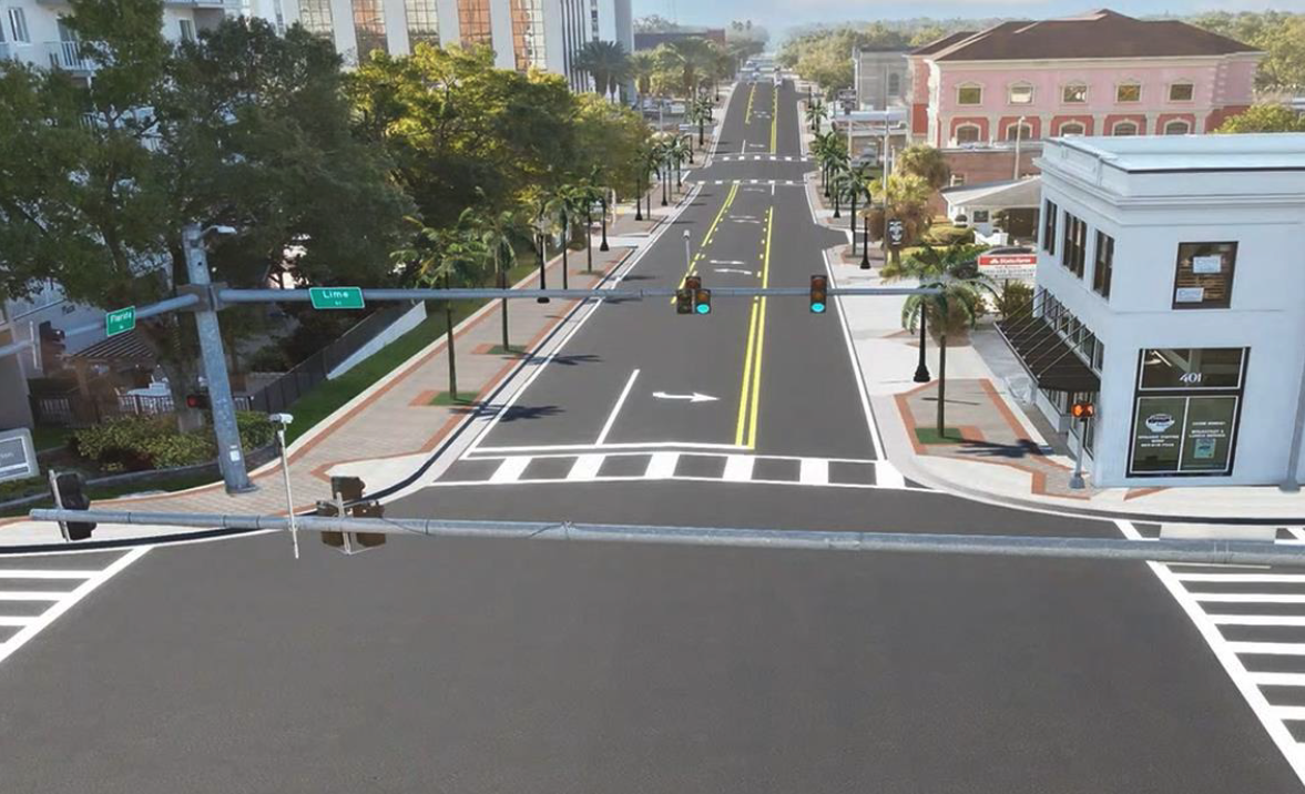 After Years of Barriers, Lakeland’s Road Diet Moves Forward