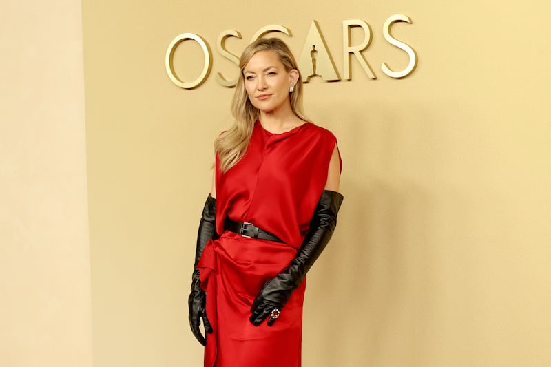 BEVERLY HILLS, CALIFORNIA - FEBRUARY 10: Kate Hudson attends the 98th Oscar Nominees Luncheon at The Beverly Hilton on February 10, 2026 in Beverly Hills, California. (Photo by Monica Schipper/WireImage)