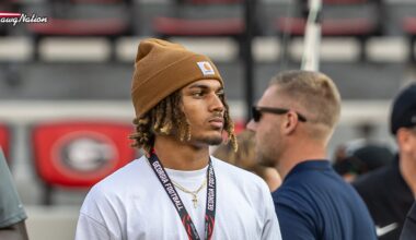 The UGA signee’s ACL recovery is progressing rapidly