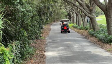 Golf cart path near Saddlebrook will be closed for maintenance