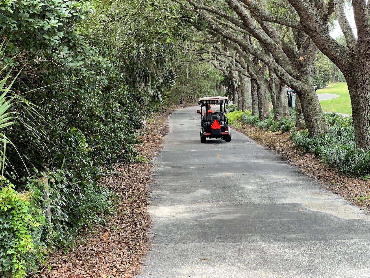 Golf cart path near Saddlebrook will be closed for maintenance