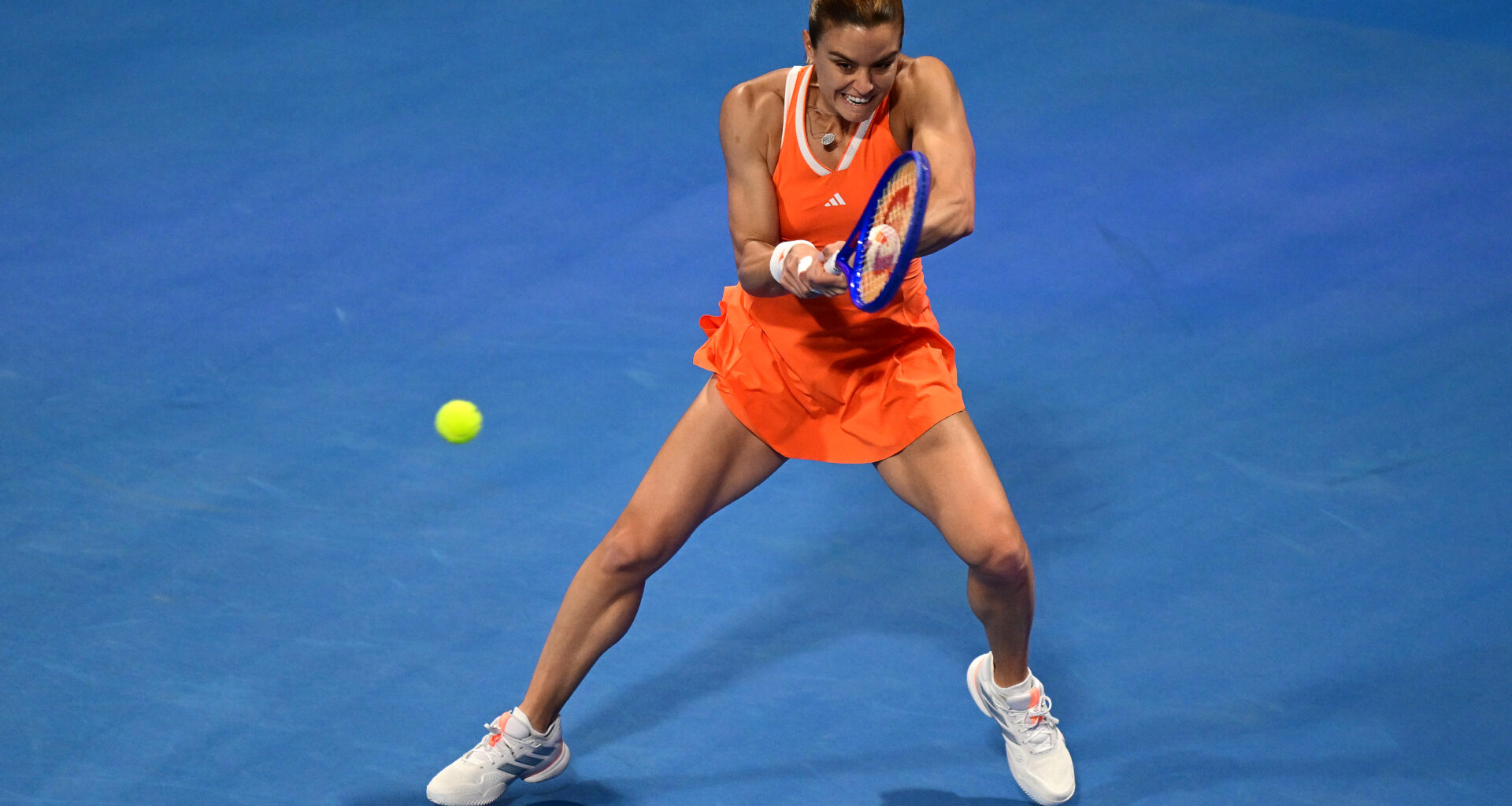 Sakkari turns back the clock to knock out Swiatek in Doha quarterfinals