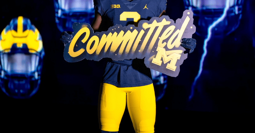 2026 LB Ndi Etta commits to Michigan Football