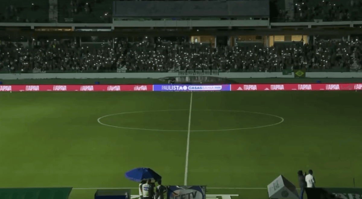 Brazilian club Guarani hold half-time ‘funeral’ for relegated rivals Ponte Preta