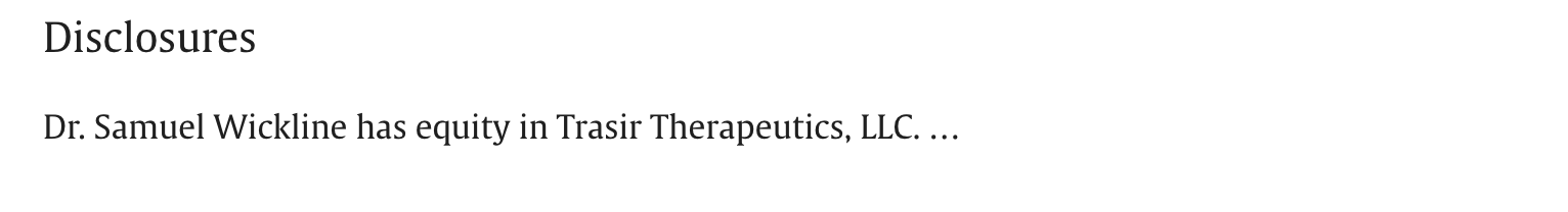 Dr. Marschall Runge omits his financial ties to Eli Lilly in 6 journals: Elsevier (ScienceDirect), The Journal of Clinical Investigation, the American Heart Association, Mary Ann Liebert (Sage), National Institutes of Health and Ovid.
