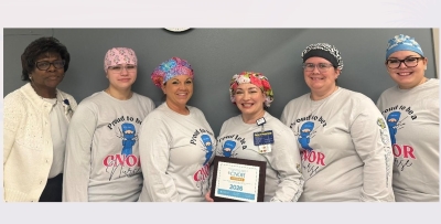 Jones Memorial Hospital OR Nursing team earns Distinguished CNOR Strong Designation for 2026