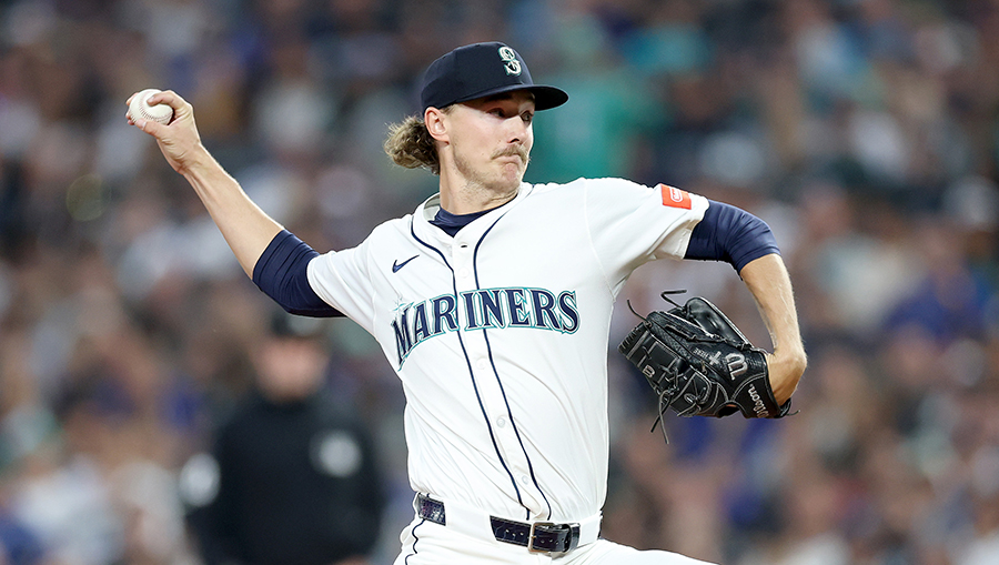 Seattle Mariners Bryce Miller...