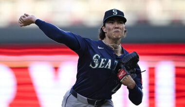 Seattle Mariners Bryan Woo...