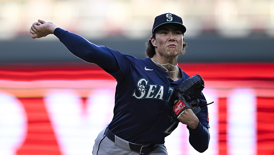 Seattle Mariners Bryan Woo...