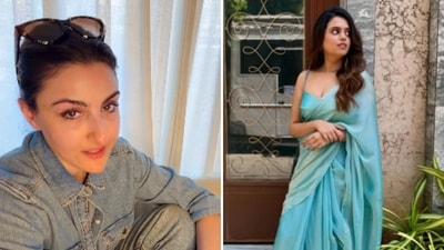 Soha Ali Khan appreciated Aishwarya Mohanraj for being honest about her weight loss journey. (@sakpataudi/Instagram, @aishwaryamrj/Instagram)