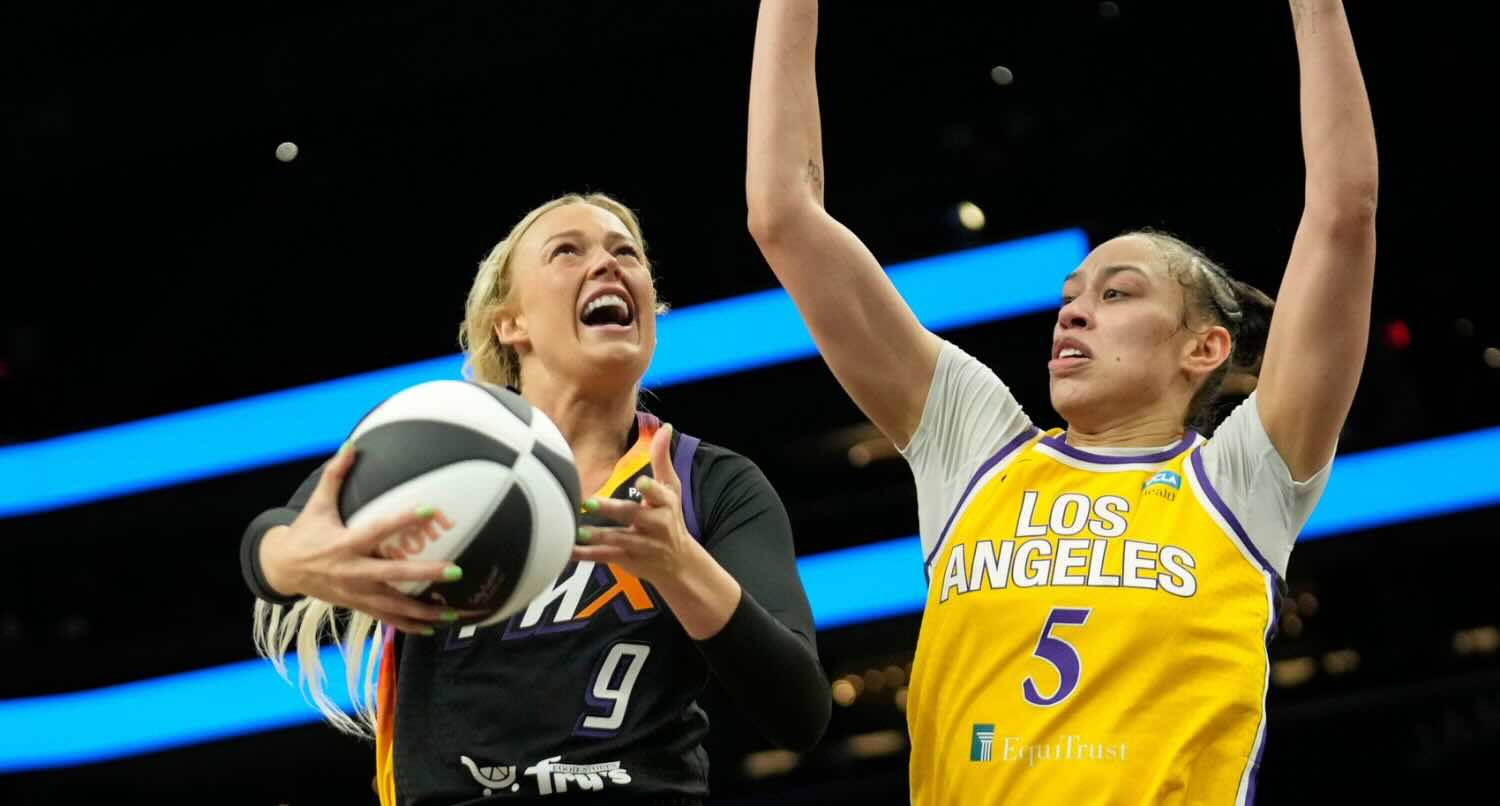WNBA’s Sophie Cunningham comes for Los Angeles