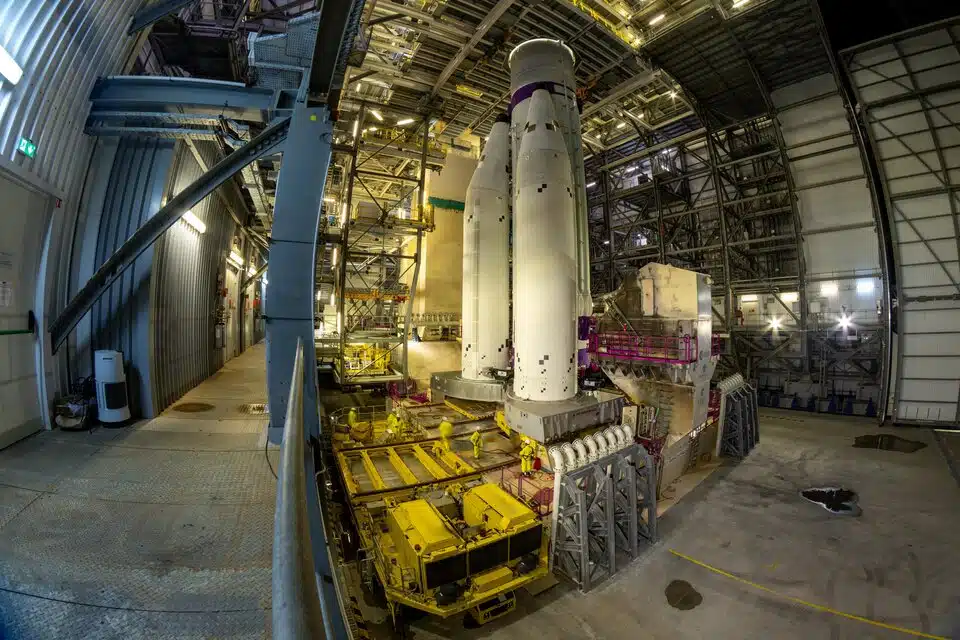Technicians Prepare Ariane 6 For Flight Va267 Article