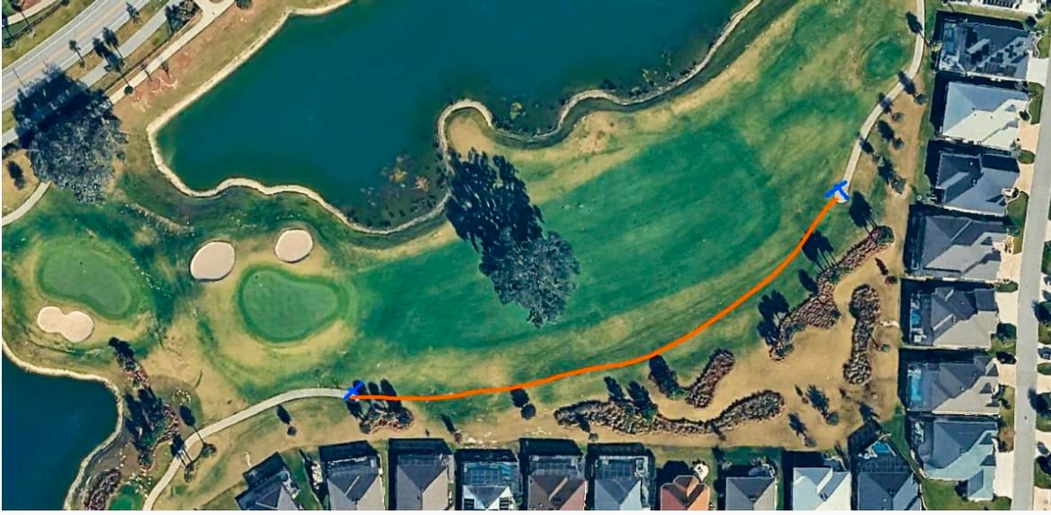 The proposed Longleaf Executive Golf Course extension