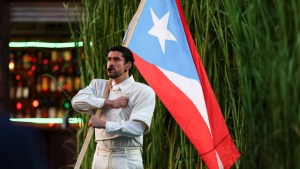 Bad Bunny performing at Super Bowl LX (Getty Images)