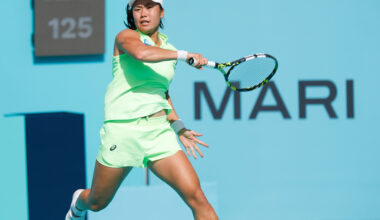 Tjen overcomes Joint in three-set Abu Dhabi opener for third Top 30 win - WTA Tennis