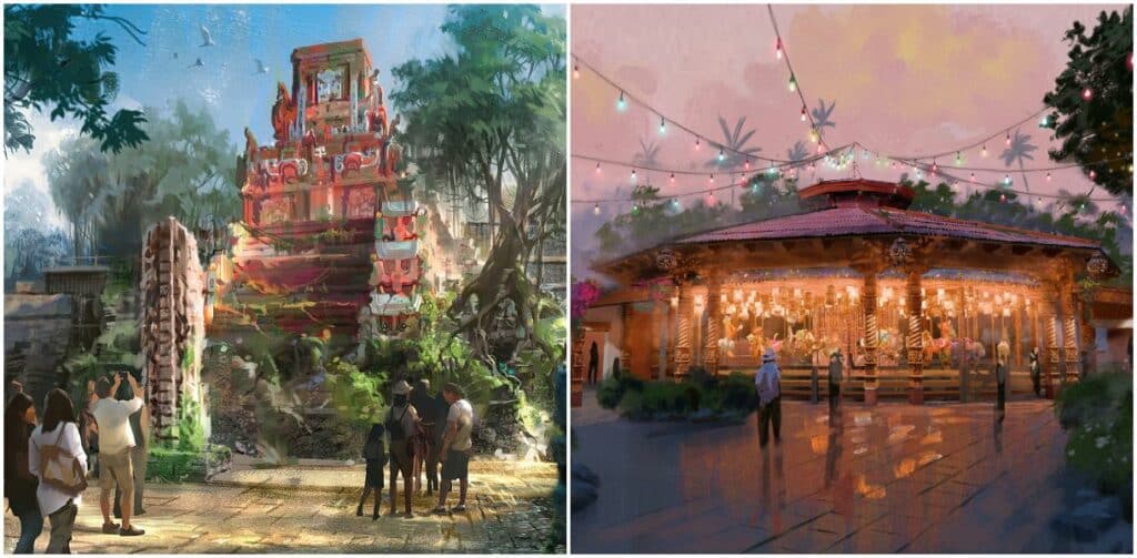Disney Animals Carousel Encanto and Indiana Jones Announced for 'Tropical Americas' in Disney's Animal Kingdom