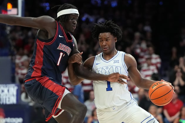 BYU falls 75-68 at No. 4 Arizona – Deseret News