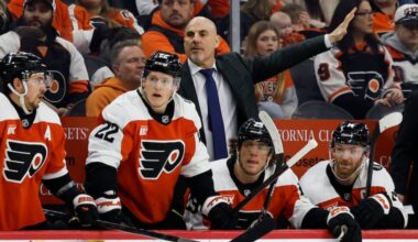 The Flyers are eight points out of a playoff spot. But would it be more prudent to start selling off players for the long run?