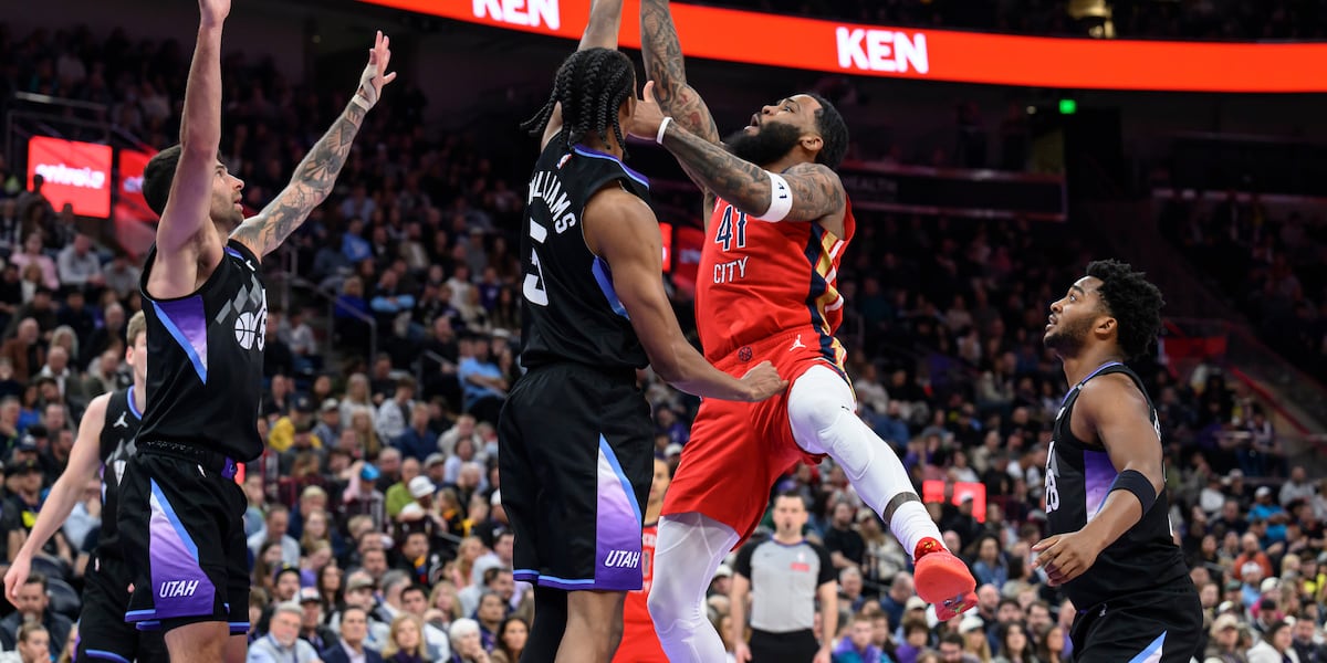 Bey scores 42 points, Pelicans beat Jazz 129-118 to open 2-game set in Utah