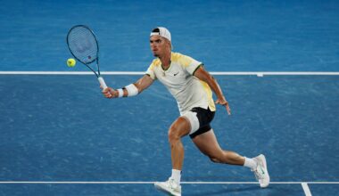 Dino Prizmic in action.