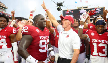 Roger Denny, a candidate for the Missouri State athletics director job, takes questions at a public forum in Glass Hall on Monday, Aug. 12, 2024.