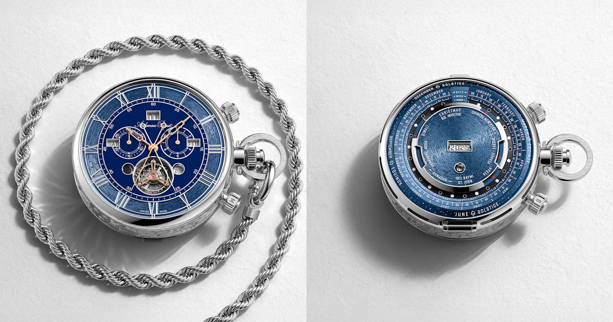 Breaking News: Audemars Piguet Launches Possibly Its Most Complicated Watch Ever, The '150th Heritage' Pocket Watch