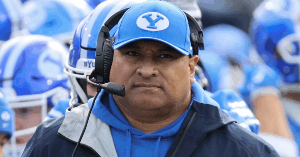 BYU HC Kalani Sitake