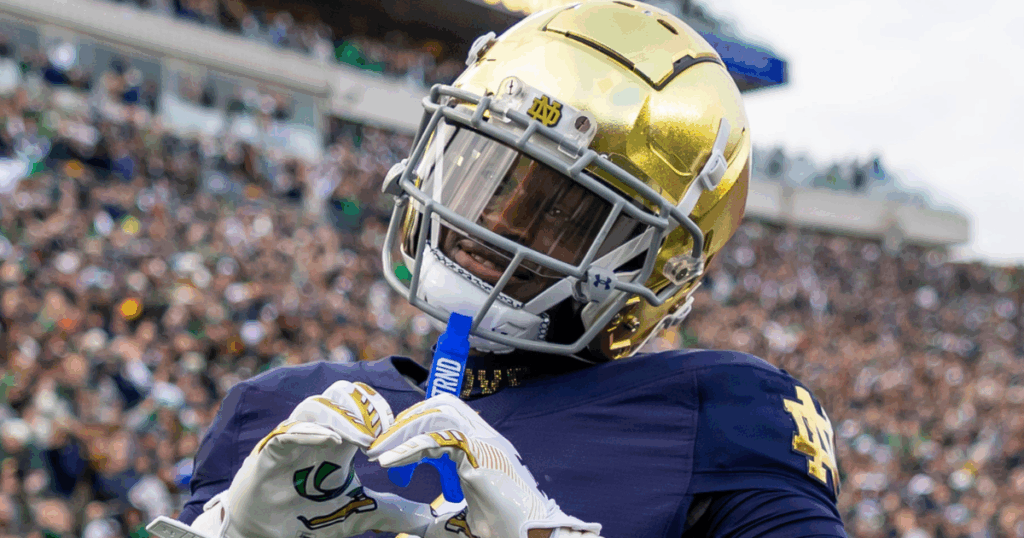 Notre Dame RB Jeremiyah Love