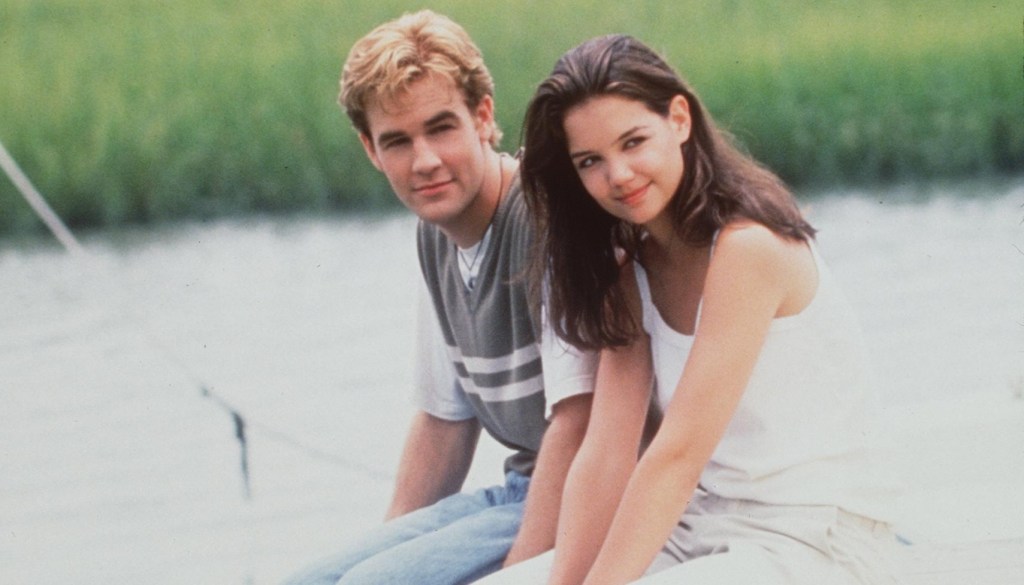 Katie Holmes, Kevin Williamson On James Van Der Beek