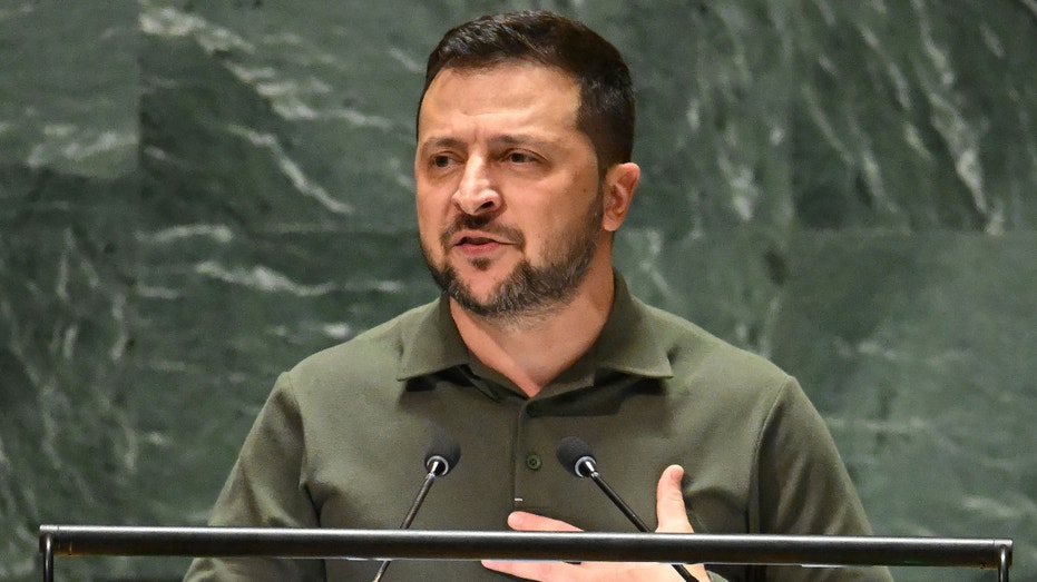 Ukrainian President Volodymyr Zelenskyy United Nations