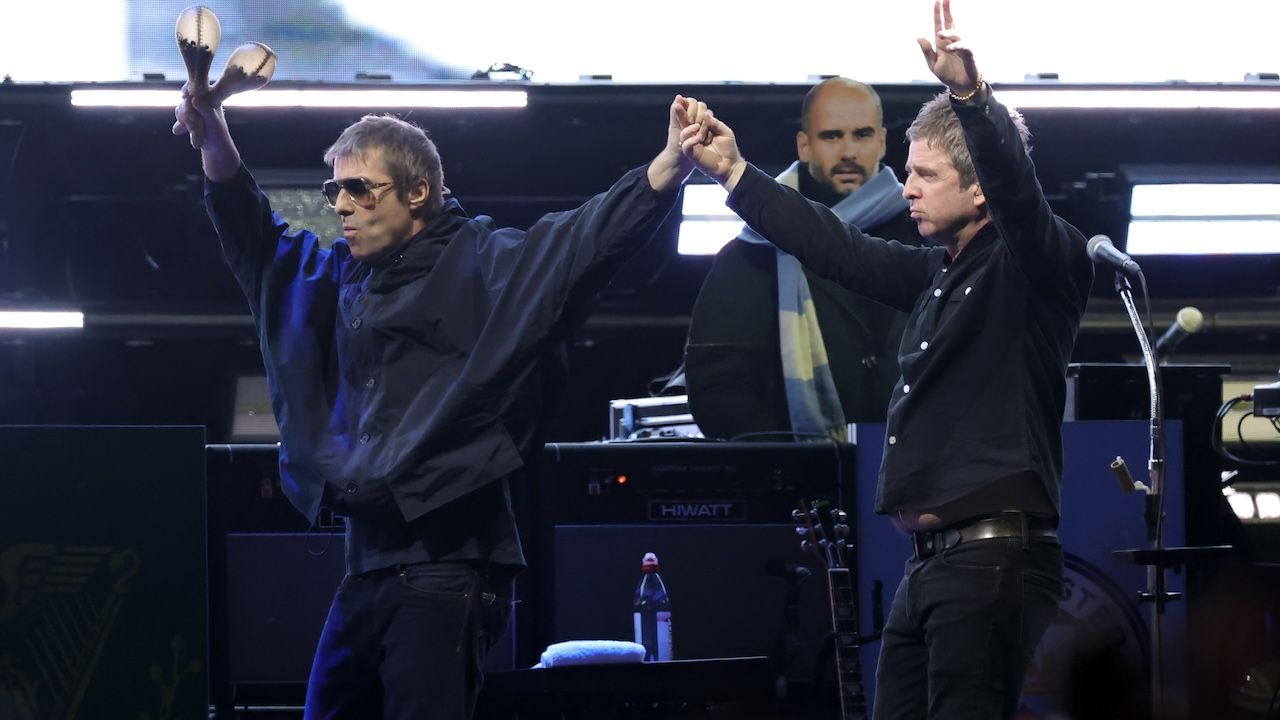 Liam and Noel Gallagher