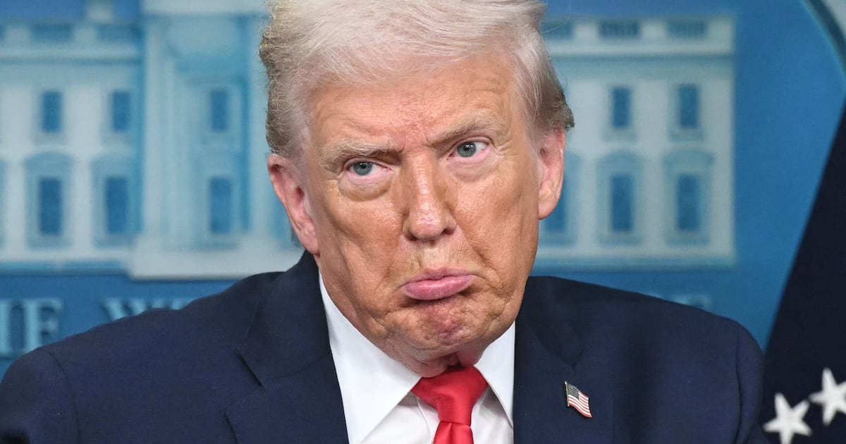 Billionaire Donald Trump Boasts About His Economy While Normal People Panic