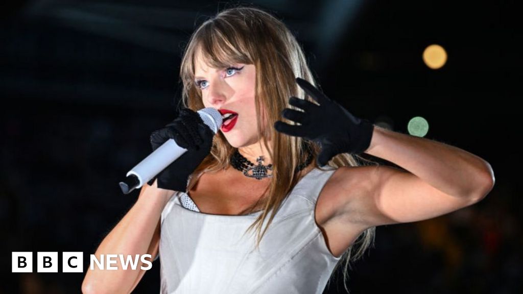 Wrexham dancer, 71, gobsmacked to feature in Taylor Swift's Opalite music video - BBC