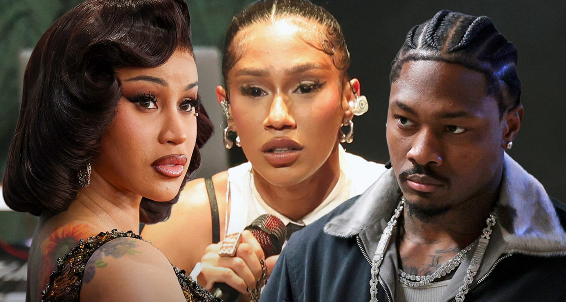 Cardi B Acknowledges Split From Stefon Diggs, Defends NFL Star Against Rapper BIA